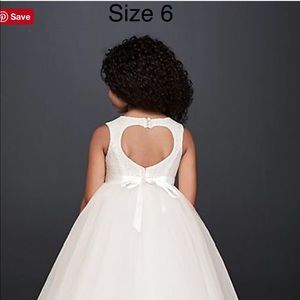 Flower Girl gown size 6